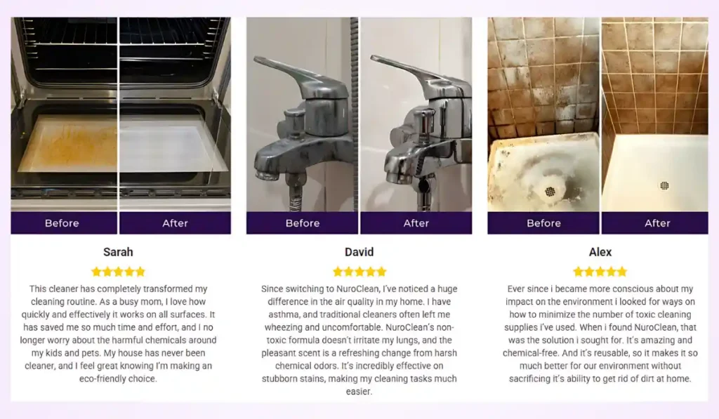 NuroClean stain remover Customer Review